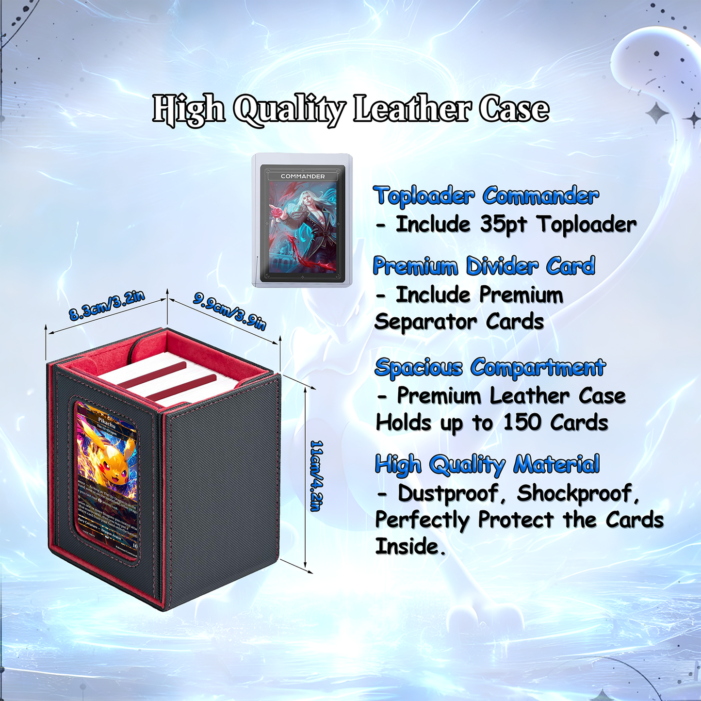 P.o.k.e.m.o.n Commander cEDH Deck - P.o.k.e.m.o.n Commander Magic Commander - Magic Proxy Deck with 160+ Unique Cards - Custom Cards MTG Proxy for Casual Play