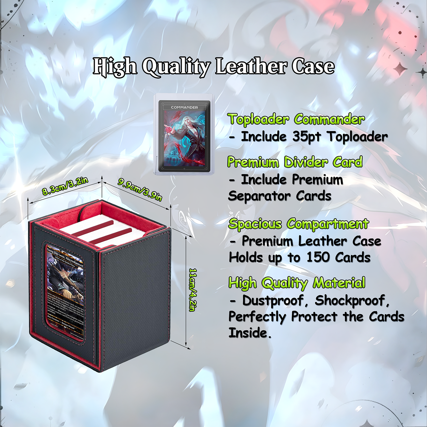 Solo Leveling cEDH Deck - Solo Leveling Magic Commander - Magic Proxy Deck with 170+ Unique Cards - Custom Cards MTG Proxy for Casual Play
