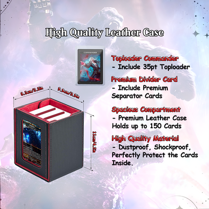 Godzilla Commander cEDH Deck - Godzilla  Commander Magic Commander - Magic Proxy Deck with 170+ Unique Cards - Custom Cards MTG Proxy for Casual Play