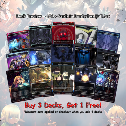 Overlord Zombie Tribal EDH Deck – Custom Anime-Inspired Deck