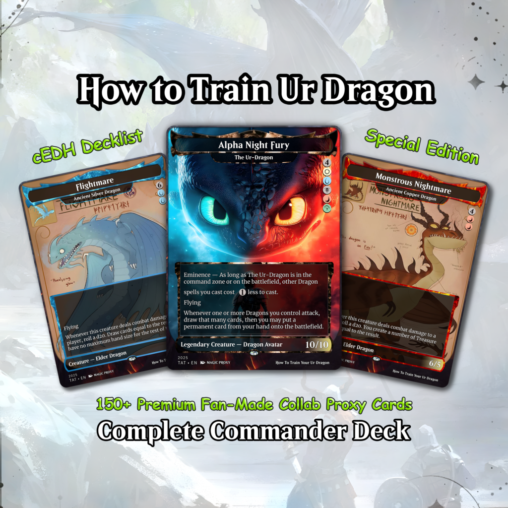 How to Train Your Dragon Commander cEDH Deck