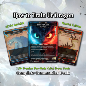 How to Train Your Dragon Commander cEDH Deck